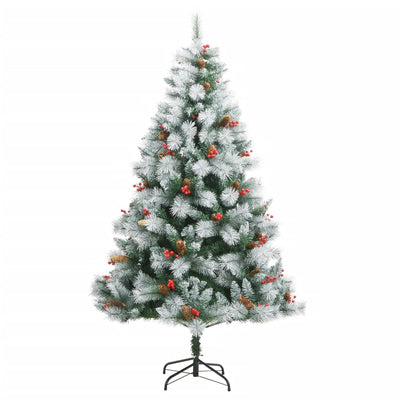 Artificial Hinged Christmas Tree 300 LEDs 180 cm