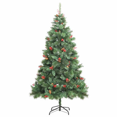 Artificial Hinged Christmas Tree with 300 LEDs & Ball Set 180 cm