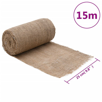 Jute Roll 0.25x15 m 100% Jute 200 gsm