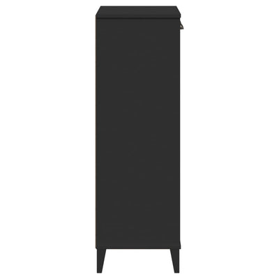 Shoe Cabinet VIKEN Black Engineered Wood