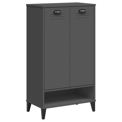 Shoe Cabinet VIKEN Anthracite Grey Engineered Wood