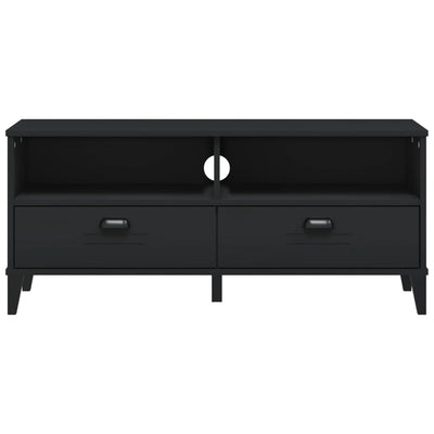 TV Cabinet VIKEN Black Engineered Wood