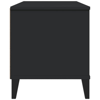 TV Cabinet VIKEN Black Engineered Wood