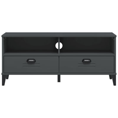 TV Cabinet VIKEN Anthracite Grey Engineered Wood