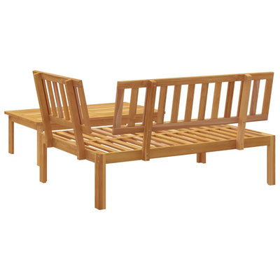 Garden Pallet Sofa Set 2 Piece Solid Wood Acacia