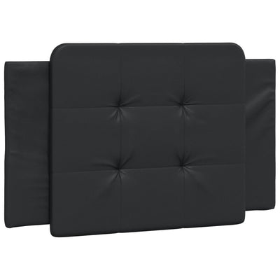 Bed Frame without Mattress Black 90x190 cm Faux Leather