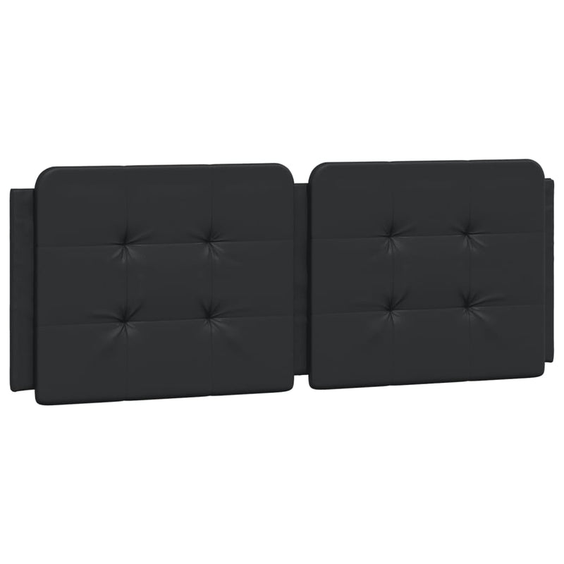 Bed Frame without Mattress Black 137x187 cm Double Faux Leather