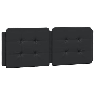 Bed Frame with LED without Mattress Black 137x187 cm Double