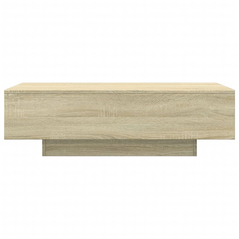 Coffee Table Sonoma Oak 100x49.5x31 cm Engineered Wood