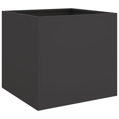 Planter Black 42x40x39 cm Steel