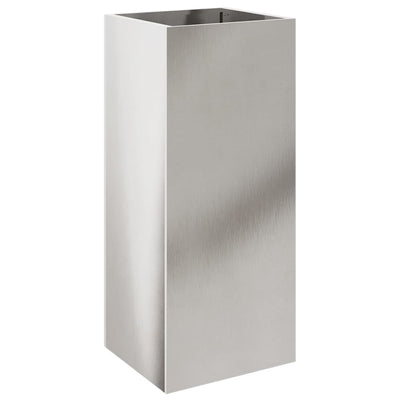 Planter Silver 32x29x75 cm Stainless Steel