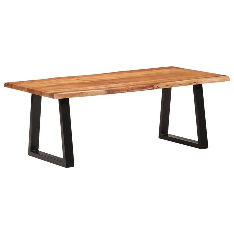 Coffee Table 110x55x40 cm Solid Wood Acacia