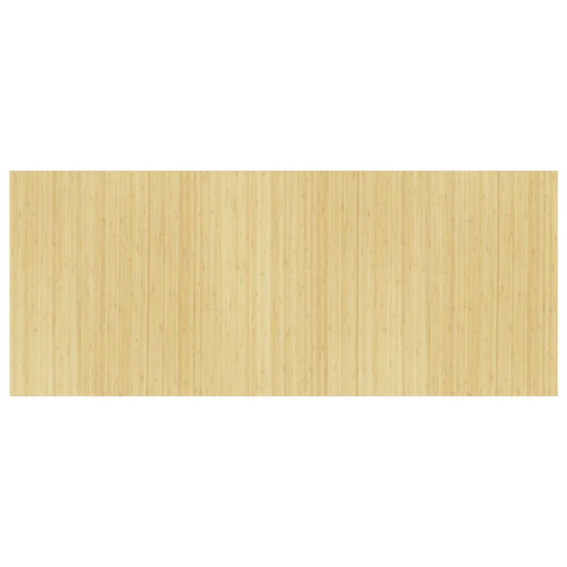 Room Divider Light Natural 165x400 cm Bamboo