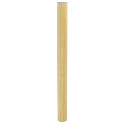 Room Divider Light Natural 165x400 cm Bamboo