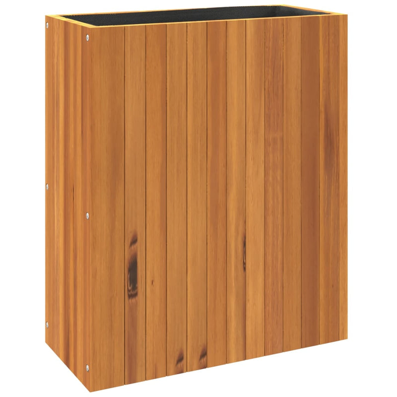 Garden Planter 59x27.5x70 cm Solid Wood Acacia