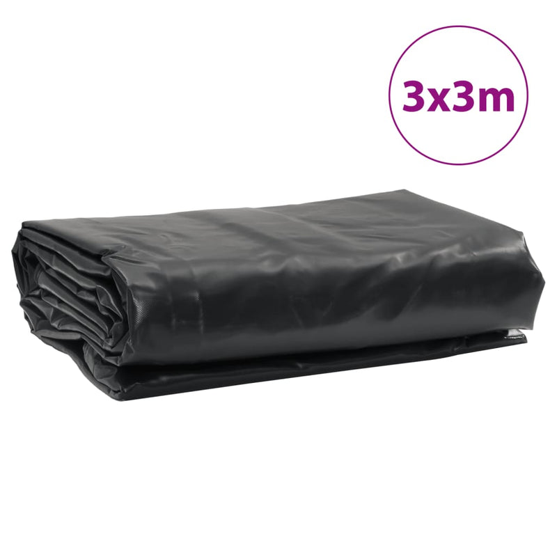 Tarpaulin Anthracite 3x3 m 650 g/m²