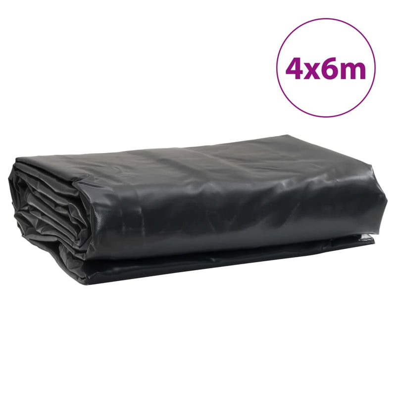 Tarpaulin Anthracite 4x6 m 650 g/m²