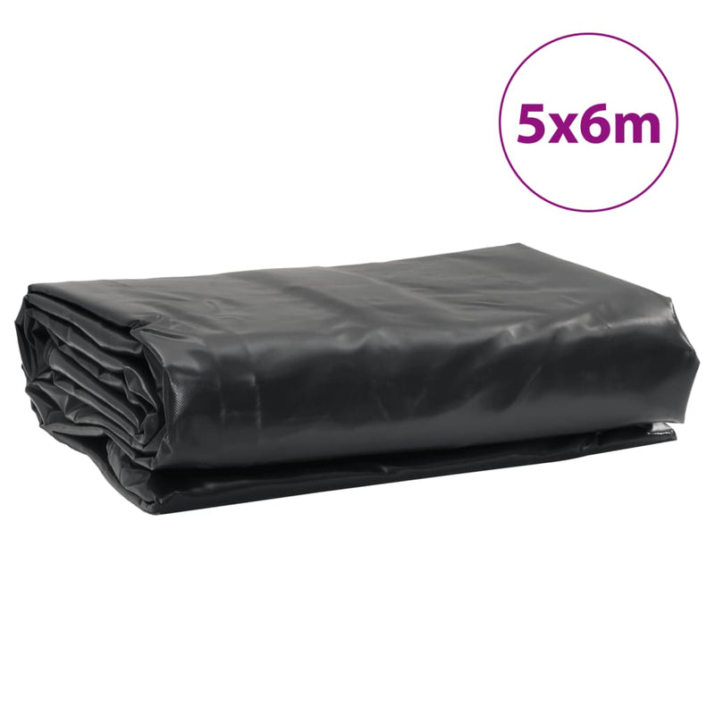 Tarpaulin Anthracite 5x6 m 650 g/m²