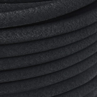 Garden Soaker Hose Black 0.6" 100 m Rubber