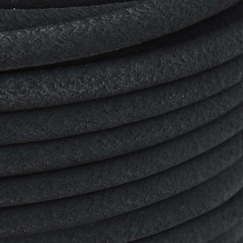 Garden Soaker Hose Black 0.6" 100 m Rubber