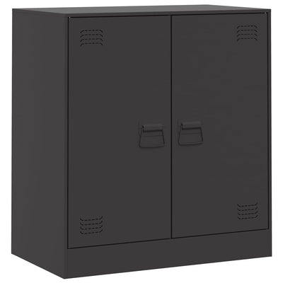 Sideboard Black 67x39x73 cm Steel