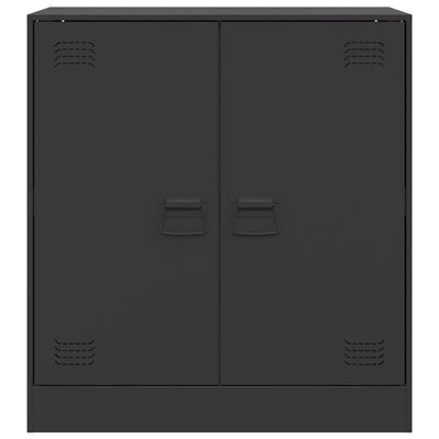 Sideboard Black 67x39x73 cm Steel