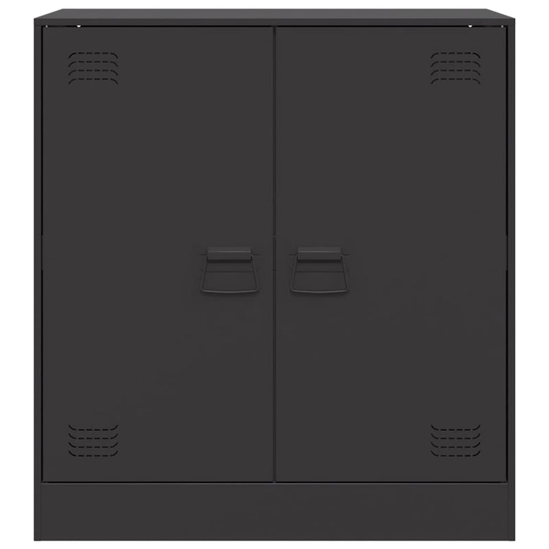 Sideboard Black 67x39x73 cm Steel