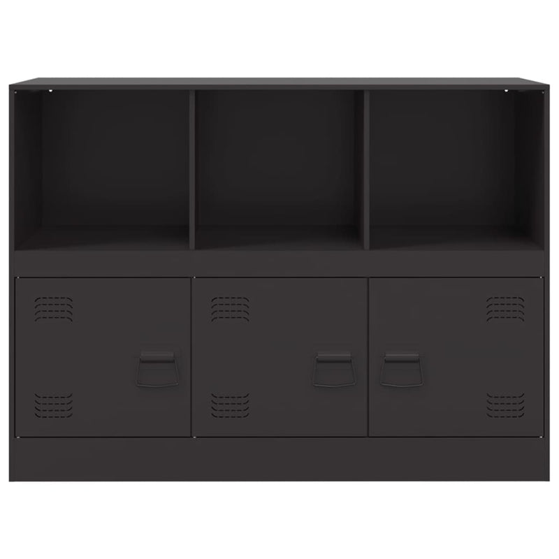 Sideboard Black 99x39x73 cm Steel