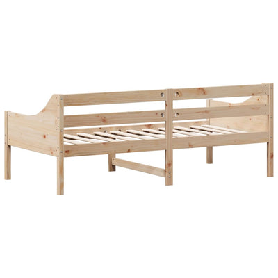 Day Bed without Mattress 90x190 cm Solid Wood Pine