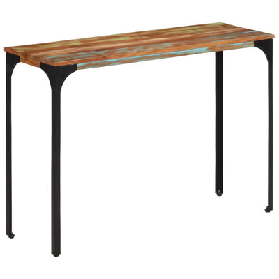 Console Table 110x35x76 cm Solid Wood Reclaimed