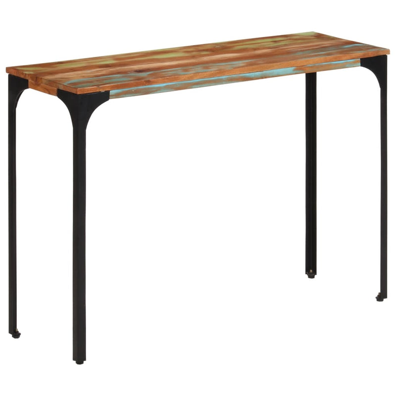 Console Table 110x35x76 cm Solid Wood Reclaimed