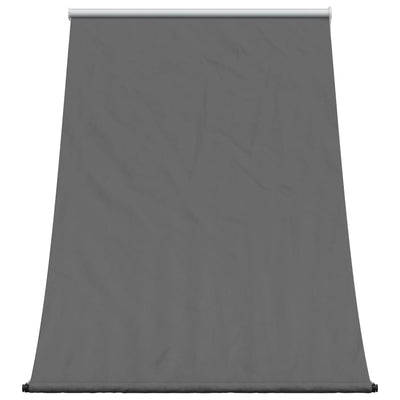 Retractable Awning Anthracite 100x150 cm Fabric and Steel