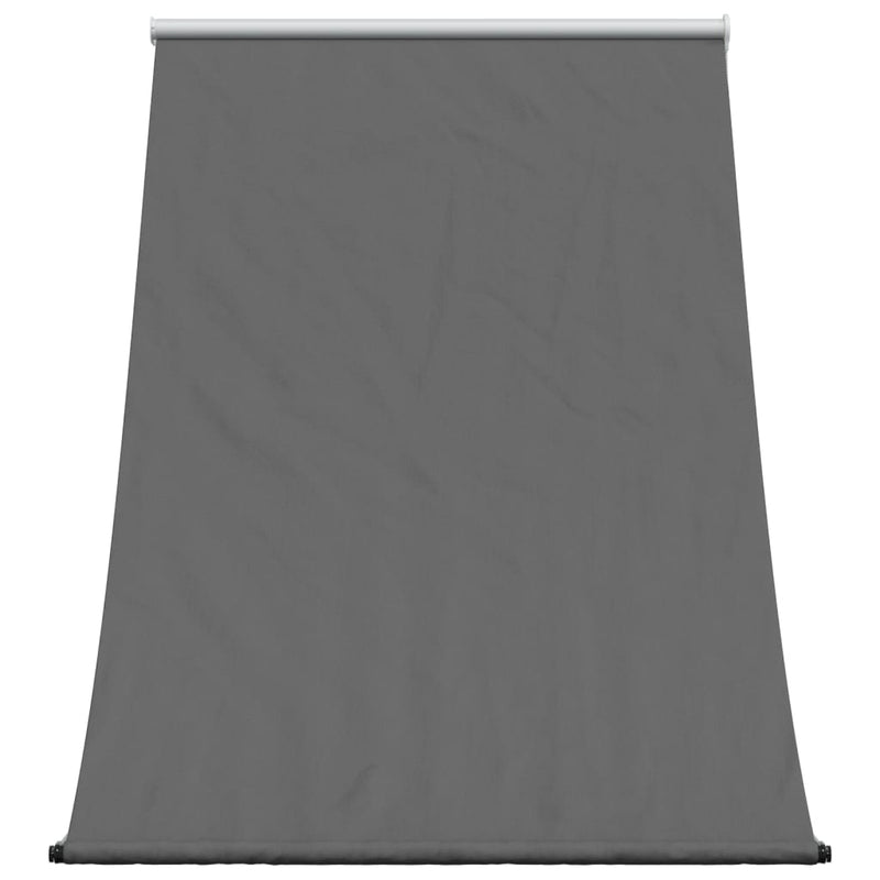 Retractable Awning Anthracite 100x150 cm Fabric and Steel