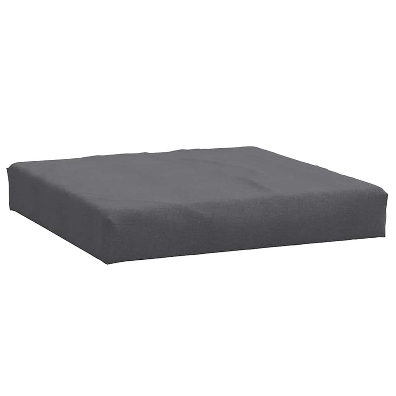 Pallet Cushion Melange Anthracite 60x60x10 cm Fabric