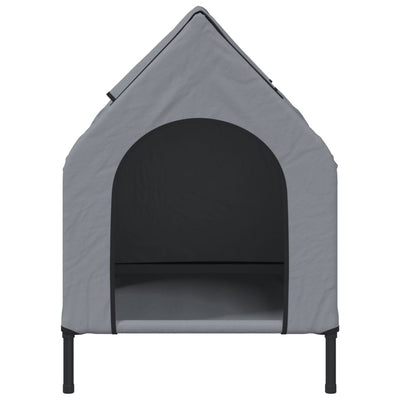 Dog House Light Grey Oxford Fabric and Steel