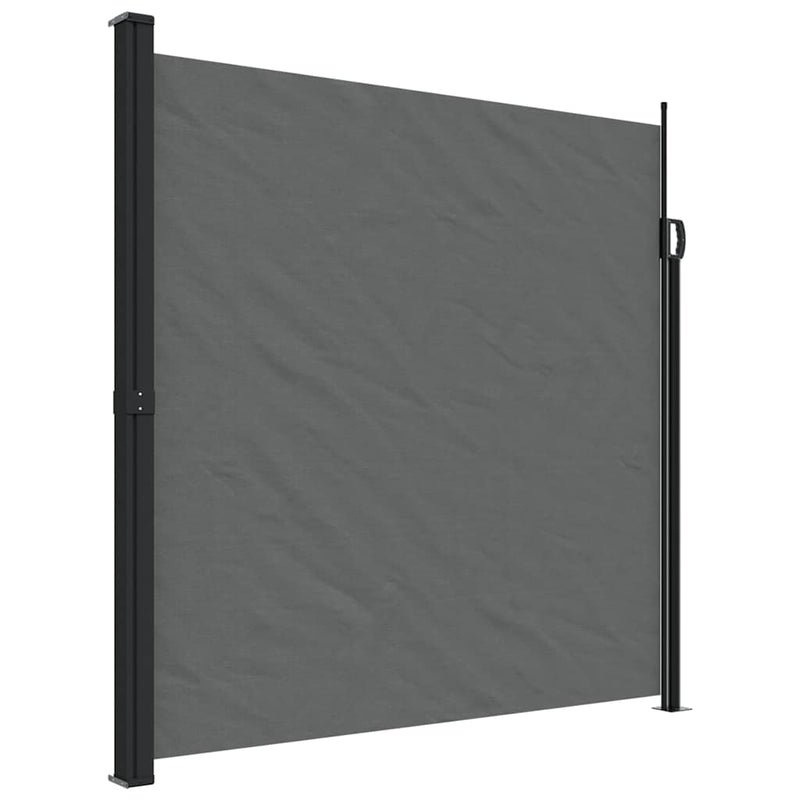 Retractable Side Awning Anthracite 200x300 cm