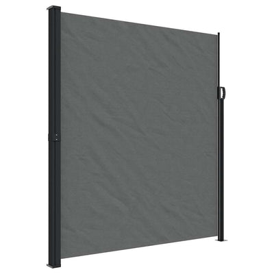 Retractable Side Awning Anthracite 220x500 cm