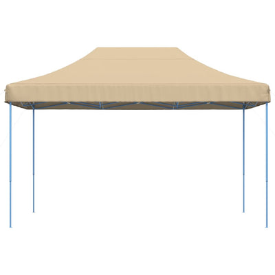 Foldable Party Tent Pop-Up Beige 440x292x315 cm