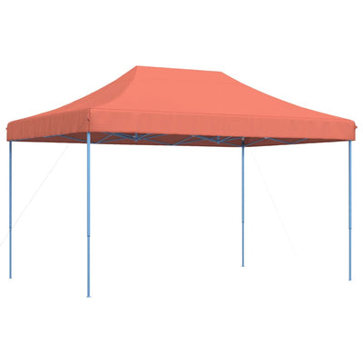 Foldable Party Tent Pop-Up Terracotta 440x292x315 cm