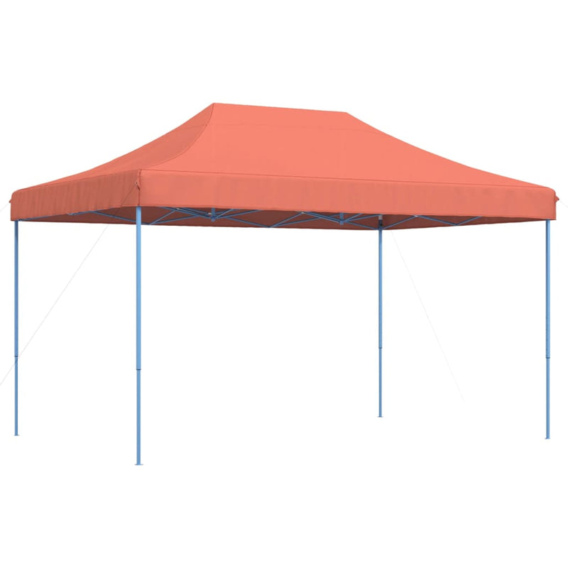 Foldable Party Tent Pop-Up Terracotta 440x292x315 cm