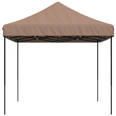 Foldable Party Tent Pop-Up Brown 410x279x315 cm