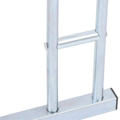 Bicycle Stand for 2 Bikes Floor Freestanding Galvanised Steel