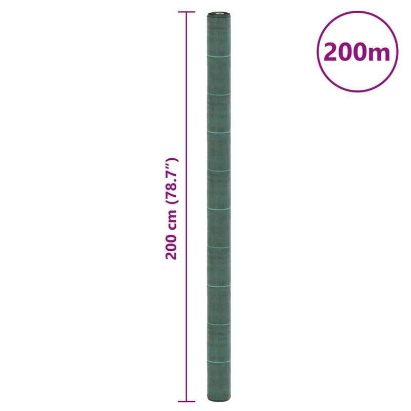 Weed Membrane Green 2x200 m PP