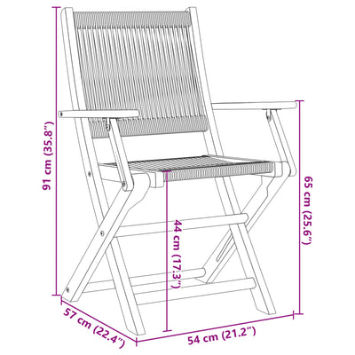 Folding Garden Chairs 4 pcs Grey Solid Wood Acacia