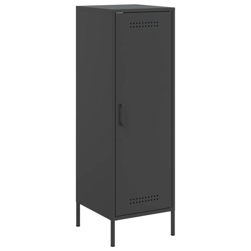 Highboard Black 36x39x113 cm Steel