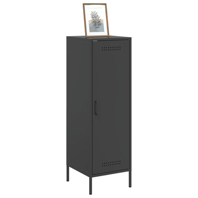 Highboard Black 36x39x113 cm Steel