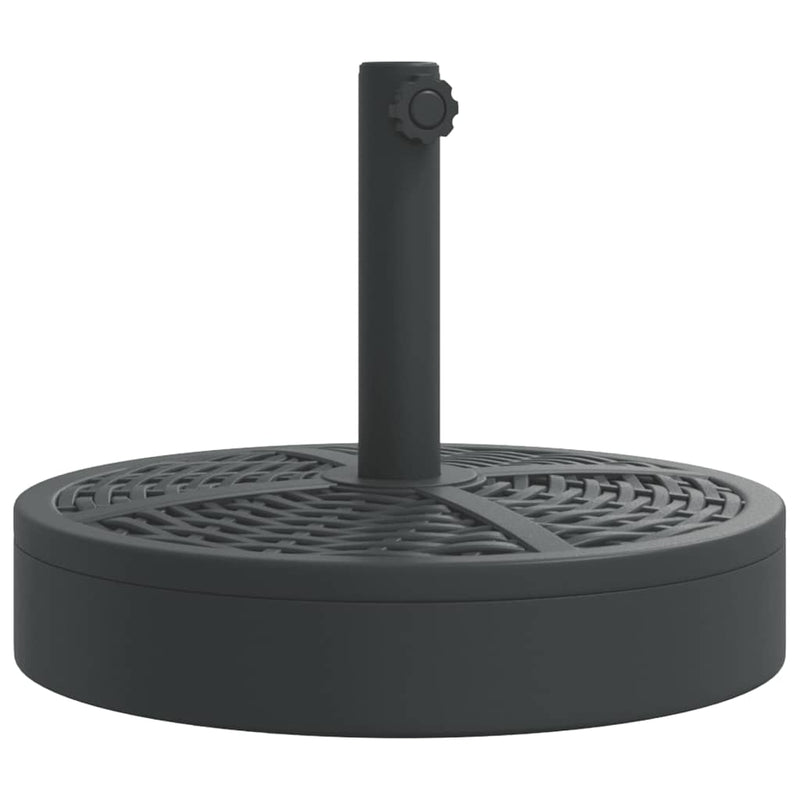 Parasol Base for Ø38 / 48 mm Poles 25 kg Round