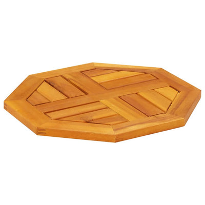 Table Top 40x40x2 cm Octagonal Solid Wood Acacia