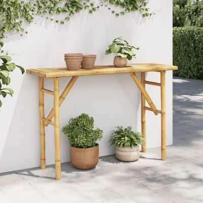 Console Table 115x39x75 cm Bamboo