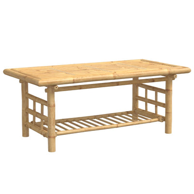 Coffee Table 110x55x45 cm Bamboo